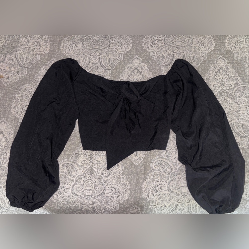 Elegant Black Women's Top